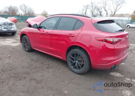 2020 Alfa Romeo Stelvio Ti Sport Awd z USA, uszkodzony, nr VIN ZASPAKBNXL7C74423